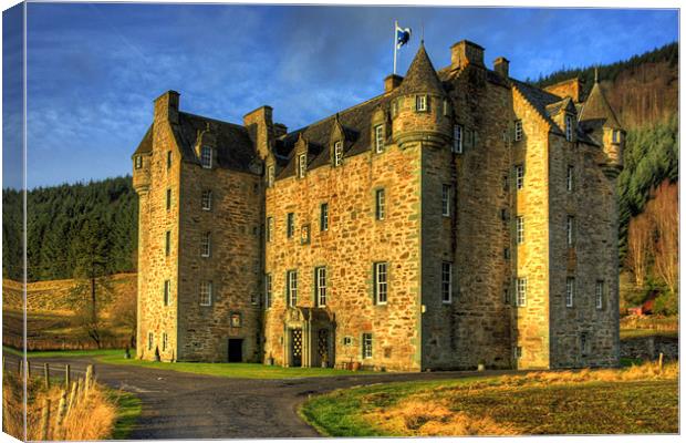 Menzies Castle Canvas Print by Tom Gomez