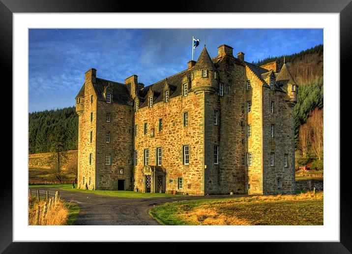 Menzies Castle Framed Mounted Print by Tom Gomez