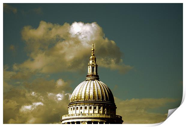 St Paul's Print by david harding