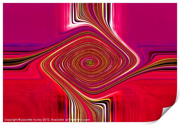 Abstract. Extreme Colour. Print by paulette hurley