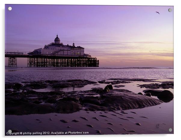 Pier at Dawn Acrylic by camera man