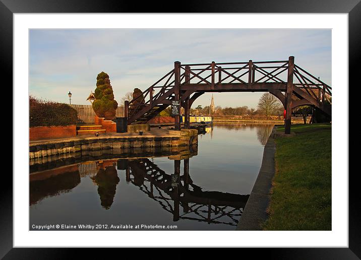 Sawley Mariana Framed Mounted Print by Elaine Whitby