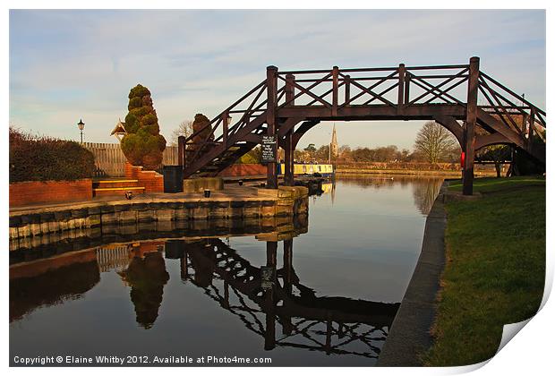 Sawley Mariana Print by Elaine Whitby