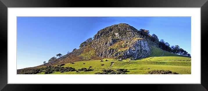 Loudoun Hill Panorama Framed Mounted Print by Tom Gomez