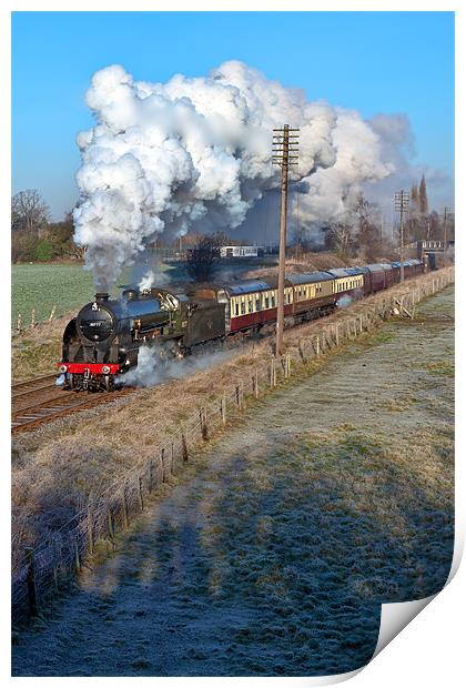 Steam and Frost Print by Richard Thomas