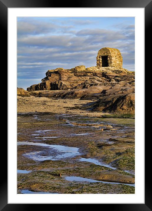 Seahouses dynamite store Framed Mounted Print by Northeast Images