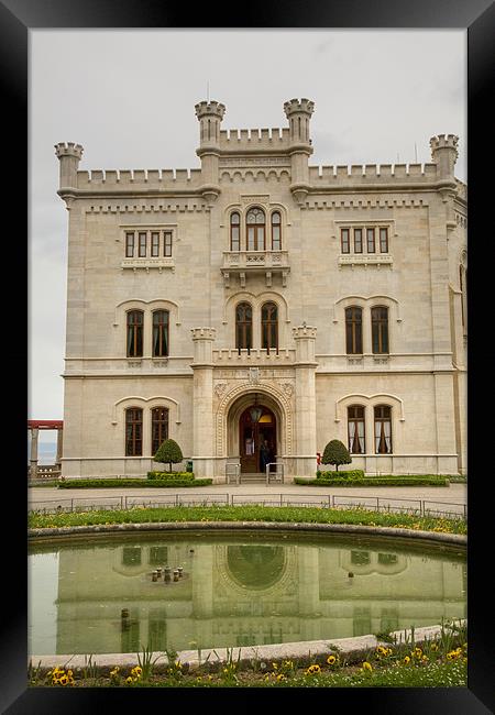 Miramare, Trieste, Italy Framed Print by Ian Middleton