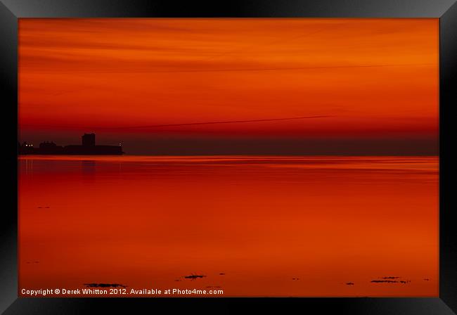 Early dawn colour Framed Print by Derek Whitton