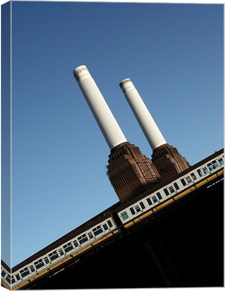 Battersea Power Station Canvas Print by Brian Sharland