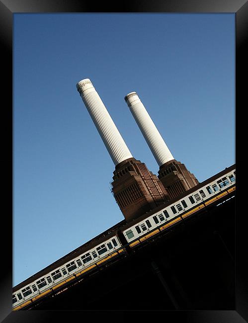 Battersea Power Station Framed Print by Brian Sharland