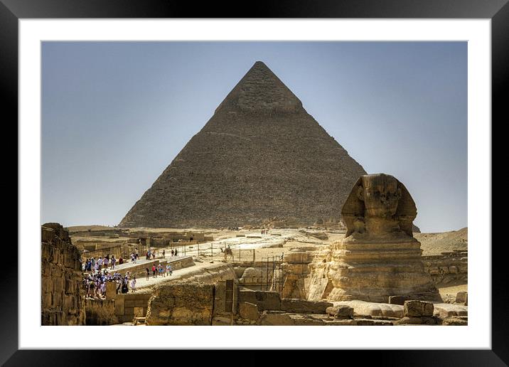The wonders of Egypt Framed Mounted Print by Tom Gomez
