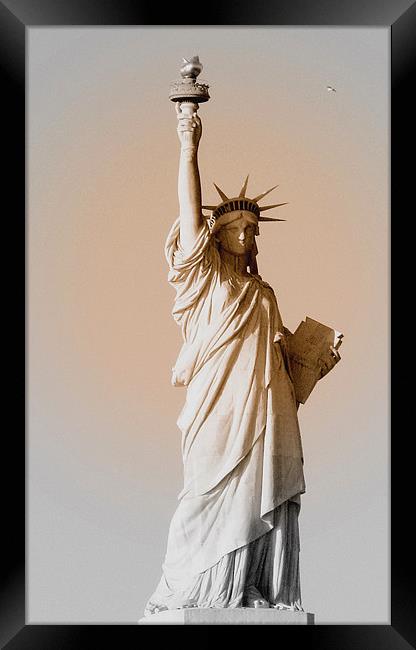 Liberty 1 Framed Print by Graham Carter
