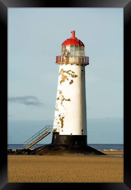 Talacre Lighthouse Framed Print by Wayne Molyneux