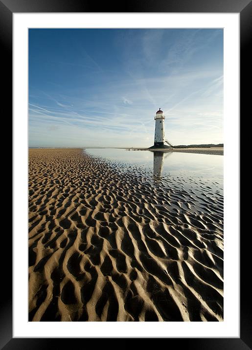 Point of Ayr Framed Mounted Print by Wayne Molyneux