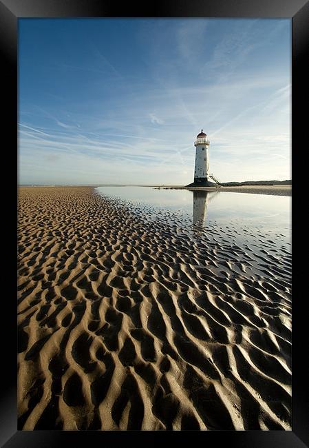 Point of Ayr Framed Print by Wayne Molyneux