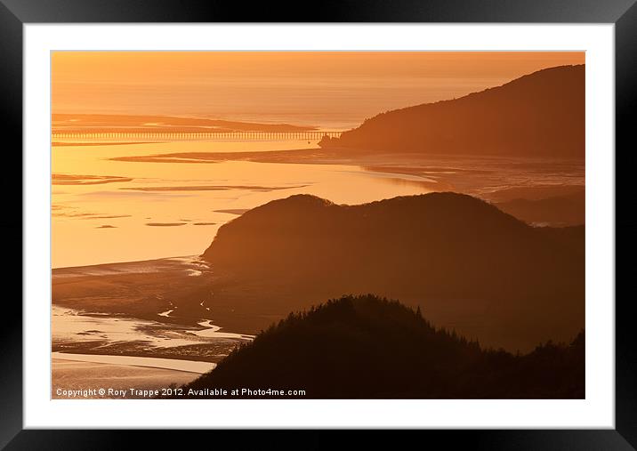 The Mawddach Estuary Framed Mounted Print by Rory Trappe