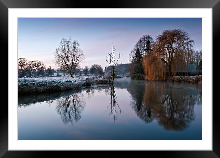 Frosty Coltishall Framed Mounted Print by Stephen Mole