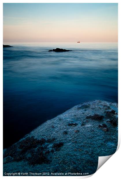 Dunbar Harbour Sea Colours Print by Keith Thorburn EFIAP/b