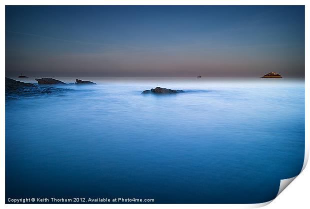 Oceans Blue Print by Keith Thorburn EFIAP/b