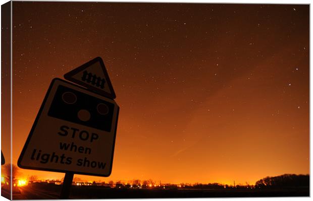Stop for the lights show. Canvas Print by Tytn Hays