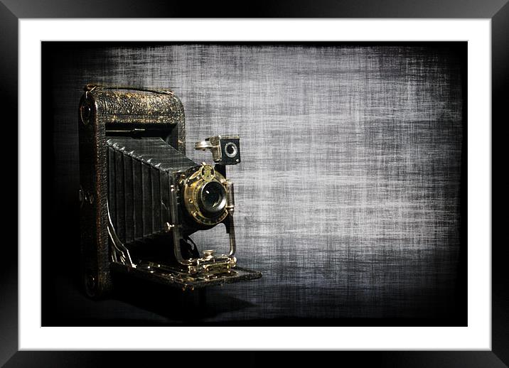Kodak Folding Pocket No.3A/B5 Framed Mounted Print by Maria Tzamtzi Photography