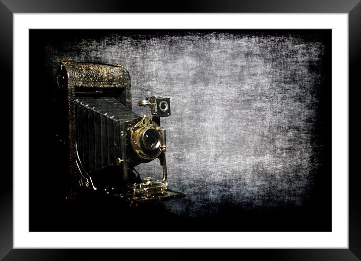Kodak Folding Pocket No.3A/B5 Framed Mounted Print by Maria Tzamtzi Photography