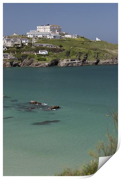 Towan Beach Newquay Print by Canvas Landscape Peter O'Connor