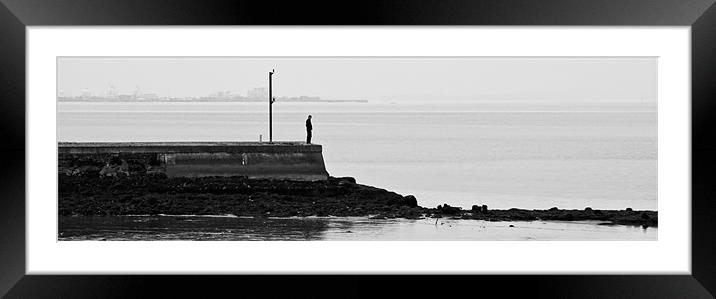 Bo'ness Harbour Framed Mounted Print by Buster Brown