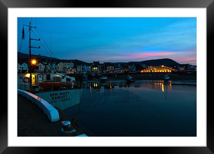 Ramsey Harbour Framed Mounted Print by Stuart Hallam