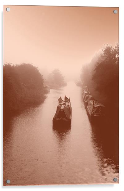 Out of the mist Acrylic by Jack Jacovou Travellingjour