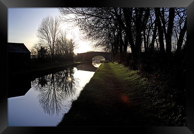 Braunston Northamptonshire Framed Print by david harding