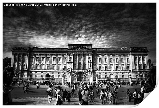 Buckingham Palace Print by Yhun Suarez