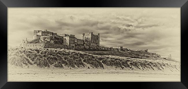 Bamburgh Castle Framed Print by Northeast Images