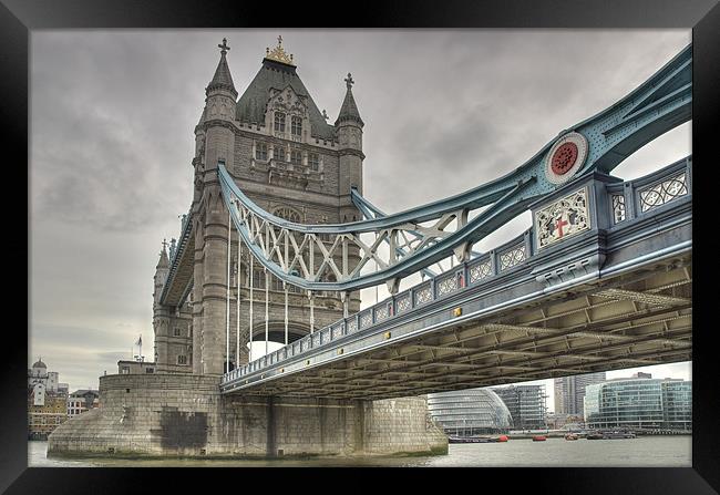 Tower Bridge, London Framed Print by Martin Williams