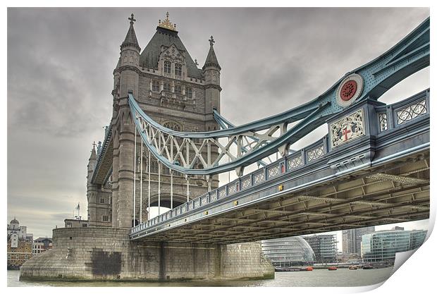 Tower Bridge, London Print by Martin Williams