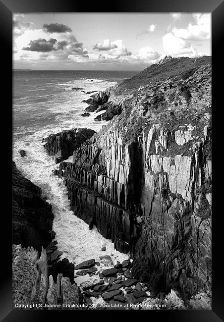 Rocky Gully Framed Print by Joanne Crockford