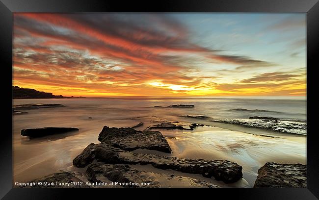 A Time to Think Framed Print by Mark Lucey