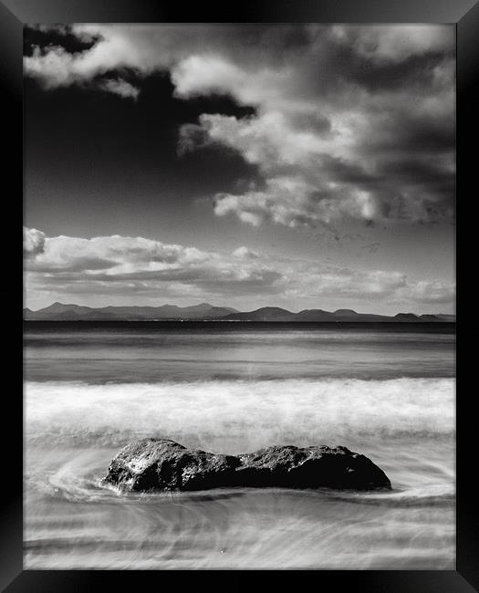 Rock to Fuerteventura Framed Print by Daniel Bower