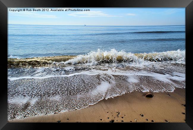 Neptunes Kiss Framed Print by Rob Booth