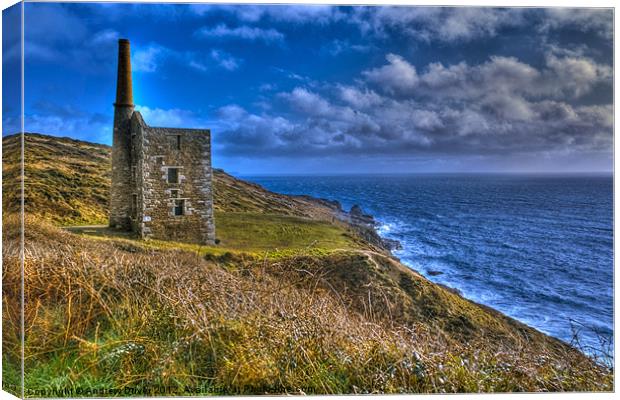 Rinsey head engine house Canvas Print by Andrew Driver