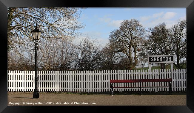 Shenton station Framed Print by Linsey Williams