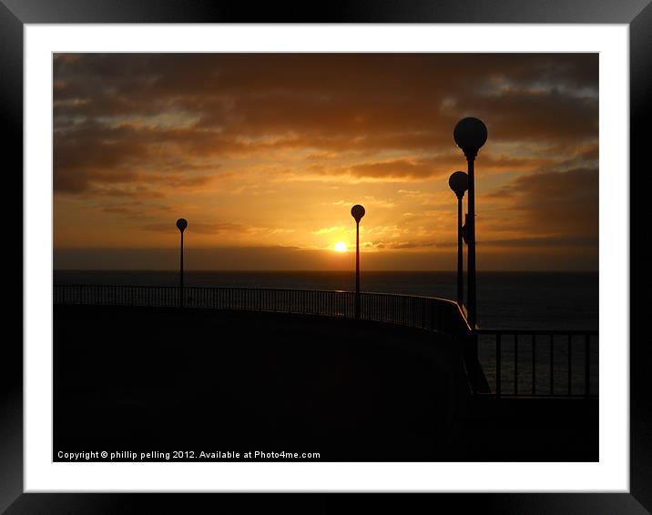 Here comes the sun Framed Mounted Print by camera man