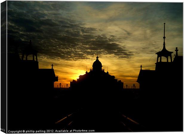 Glowing sky Canvas Print by camera man