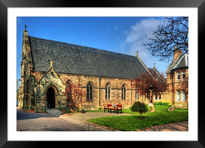 St Michaels RC Church Framed Mounted Print by Tom Gomez