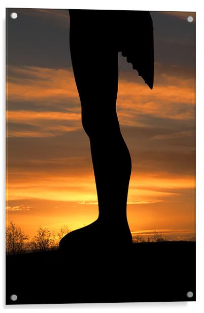 Angel of the North Acrylic by Northeast Images