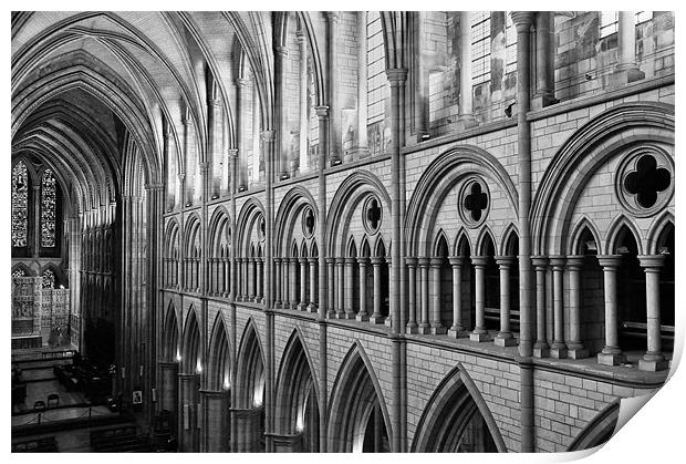 Truro Cathedral Print by Ian Cocklin