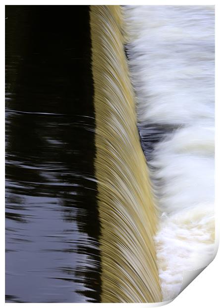 Colour of Water Print by Mike Gorton