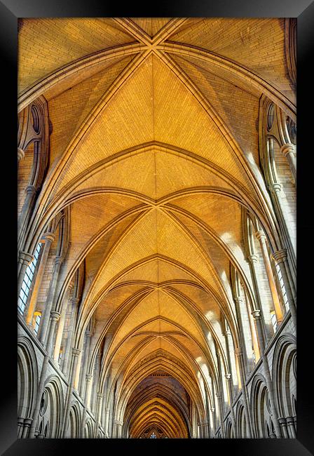 Truro Cathedral Framed Print by Ian Cocklin
