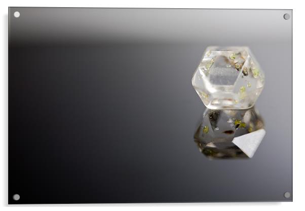 Herkimer Diamond Landscape Reflection Acrylic by Canvas Landscape Peter O'Connor