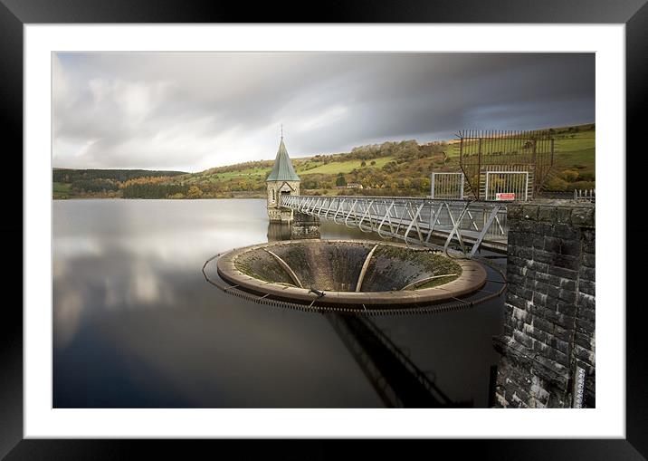 Pontsticll Reservoir Framed Mounted Print by Tony Bates